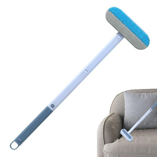 Rrlihjgu Katzenhaarentfernungsbürste - Wiederverwendbarer Katzenhaarentferner für Wäsche | Multifunktionales ausziehbares Reinigungswerkzeug mit langem Griff für Wäsche Bettwäsche Teppiche Auto von Rrlihjgu