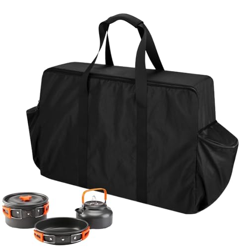Rrlihjgu Outdoor -Ofen -Tragetasche, Campingofen Carry Cases, Tragbarer Herd -Schutzbeutel, Organizer im Freien, Faltbare Grillhardware -Behälter zum Kochen, Wandern von Rrlihjgu