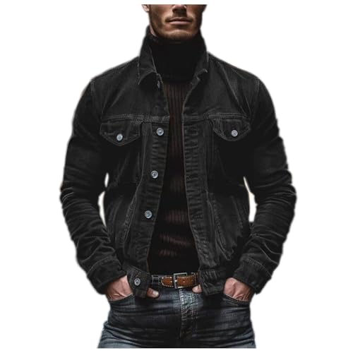 Rrongwn Cordjacke Herren Stehkragen Übergangsjacke Cord Trucker Jacken Casual Bomberjacke Klassische Blouson Jacke Langarm Fliegerjacke Einfarbige Freizeitjacke Winddichte Kurz Coat Rrongwn Cordjacke Herren Stehkragen Übergangsjacke Cord Trucker Jacken Casual Bomberjacke Klassische Blouson Jacke Langarm Fliegerjacke Einfarbige Freizeitjacke Winddichte Kurz Coat von Rrongwn