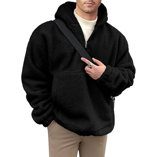 Rrongwn Fleece Hoodie Herren Teddy Fleece Kapuzenpullover Oversized Mode Sweatshirt Winter Kapuzenpulli Warm Langarm Kordelzug Sweatshirt Classic Pullover Mit Kapuze 2024 Winter Pulli Rrongwn Fleece Hoodie Herren Teddy Fleece Kapuzenpullover Oversized Mode Sweatshirt Winter Kapuzenpulli Warm Langarm Kordelzug Sweatshirt Classic Pullover Mit Kapuze 2024 Winter Pulli von Rrongwn
