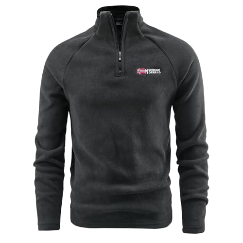 Rrongwn Fleecejacke Herren Outdoor Winddichter Übergangsmantel Mode Übergangsjacke Männer Mäntel Regulär Fit Herrenjacke Full Zip Up Outdoorjacke Bequem Fliegerjacke Warm Winterjack von Rrongwn