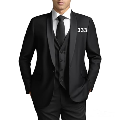 Rrongwn Sakko Herren Mode Anzugjacke Business Blazer Leichtes Sommersakko Elegant Smoking Comfort Jackett Weich Herrenjacke von Rrongwn