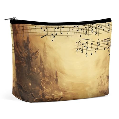 Rrtsmsgh Make-up-Tasche für Damen, tragbar, Reise-Kulturbeutel, PU-Leder, Kosmetiktasche mit Reißverschluss Rrtsmsgh Make-up-Tasche für Damen, tragbar, Reise-Kulturbeutel, PU-Leder, Kosmetiktasche mit Reißverschluss von Rrtsmsgh
