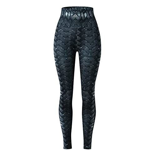 Rrunsv 3 Paar Damen Sport Leggings Verschiedene Beinlängen Baumwolle Bunt Yoga Fitness Hose 1/2 Länge Kurz + 3/4 Länge + Langes Bein Yogahose Damen Radlerhose A688 von Rrunsv