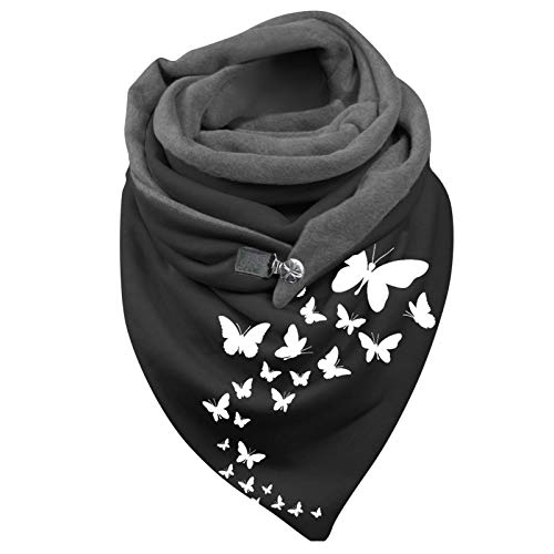 Rrunsv Damen Schal XXL Warm Weich Strickschal Karo Scarf Frauen-Mode-Schal-Schal-Schal-weiblicher Druck Retro-Mehrzweck-Schal Männer Schal Baumwolle Schal Damen Halstuch Schals tücher für Frauen a034 von Rrunsv