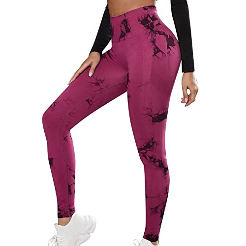 Rrunsv Shape Leggings Damen Sporthose mit Taschen Blickdichte Trainingshose Yogahose Sportleggins für Fitness Sport Freizeit Yogahose Damen Radlerhose A690 von Rrunsv