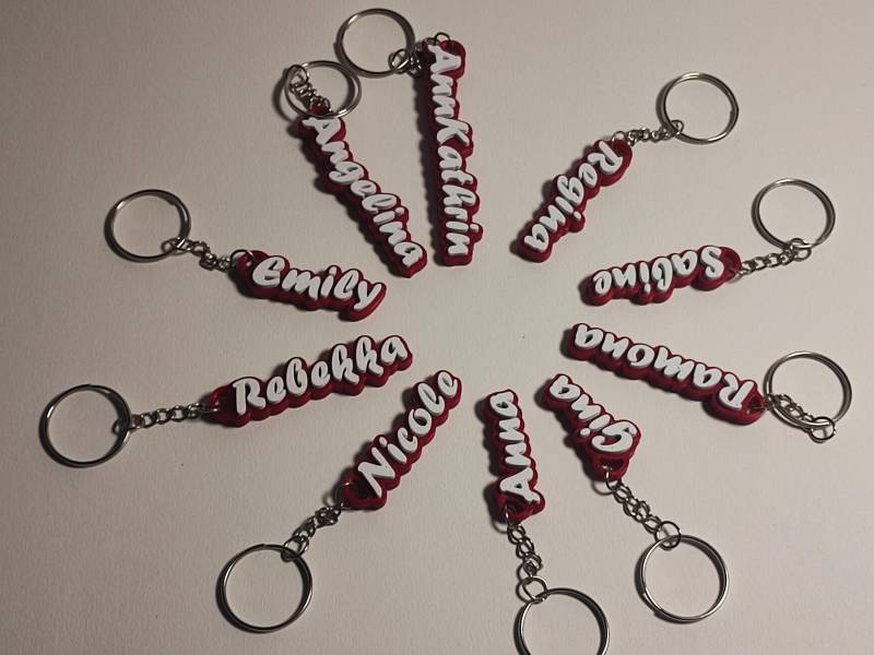 Personalisierte Schlüsselanhänger Kinder Give Aways Personalisierte Geschenke 3D Druck Für Hochzeit Namensschilder Anhänger Namen Personalisierte Schlüsselanhänger Kinder Give Aways Personalisierte Geschenke 3D Druck Für Hochzeit Namensschilder Anhänger Namen von Rshoch23DDruck