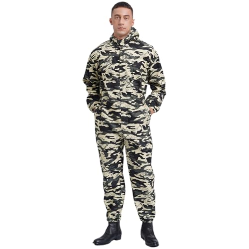 Rswnyirn Arbeitsoverall Herren Lackieranzug Mehrweg Maleranzug Einteiler Overall Ganzkörperanzug Staub Schutz Werkstatt Uniform Arbeitskleidung Tarnung 3XL Rswnyirn Arbeitsoverall Herren Lackieranzug Mehrweg Maleranzug Einteiler Overall Ganzkörperanzug Staub Schutz Werkstatt Uniform Arbeitskleidung Tarnung 3XL von Rswnyirn