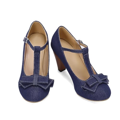 Mary Jane Schuhe Damen Keilabsatz, Mary Jane Ballerinas Damen Rot Sommer Damenschuhe Halbschuhe High Heels Hohe Schuhe Bequem Absatzschuhe Pumps Cute Elegant Brautschuhe Shoes für Frauen, BU3 Mary Jane Schuhe Damen Keilabsatz, Mary Jane Ballerinas Damen Rot Sommer Damenschuhe Halbschuhe High Heels Hohe Schuhe Bequem Absatzschuhe Pumps Cute Elegant Brautschuhe Shoes für Frauen, BU3 von RuFengz