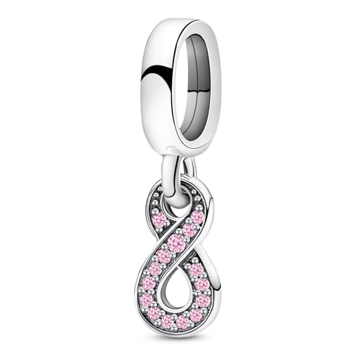 Unendlichkeit Charms Rosa,Freundschaft Anhänger,Infinity Charms Anhänger,Charms Armband,Charms für Armbänder,Bead Charm für Damen,Charms Silber,Anhänger für Armbänder,Sicherheitskette,Armband Anhänger Unendlichkeit Charms Rosa,Freundschaft Anhänger,Infinity Charms Anhänger,Charms Armband,Charms für Armbänder,Bead Charm für Damen,Charms Silber,Anhänger für Armbänder,Sicherheitskette,Armband Anhänger von Ruaidhra