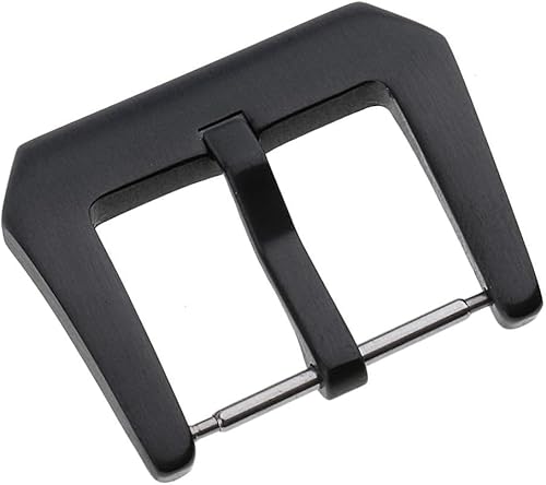 RuanHongYi Uhrenarmbandverschluss, Ersatzschnalle, Edelstahl-Dornschließe, für Uhrenarmbänder, 24 mm von RuanHongYi