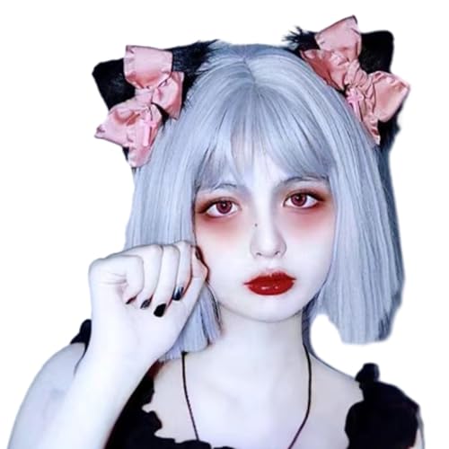 1 Paar ausgefallene Katzenohren Haarspangen in Tierform für Party Cosplay Halloween von Ruarby