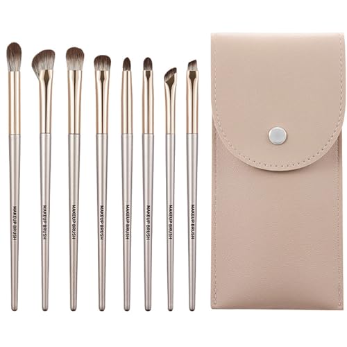 8 Stück/Set Augen Make-up Pinsel Set Lidschatten Make-up Pinsel Lidschatten Pinsel Set Lidschattenpinsel für Frauen Make-up von Ruarby