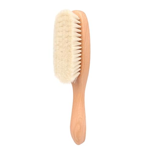 Barber Fade Brush Men Beard Brush Neck Duster Cleaning Brush Soft Beard Brush With Wooden Handle For Barber Hair Cutting Hair Cleaning Brush For Men von Ruarby