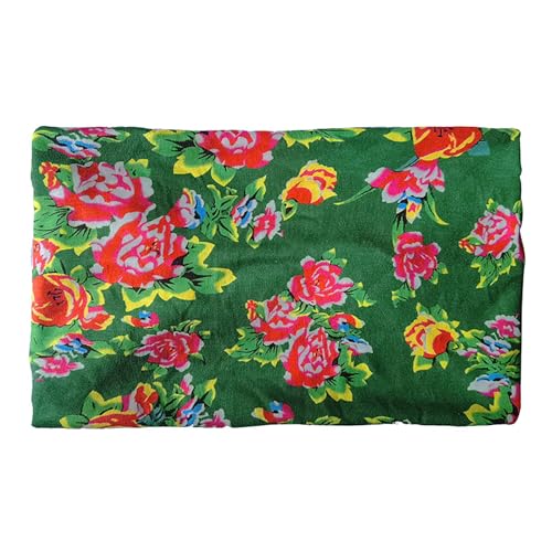 Breites Stirnband für Damen, elastisches Bandeau-Sport-Kopfband, Nordosten, ländlich, Blumenhaarband, dehnbar, Workout-Kopfbedeckung von Ruarby