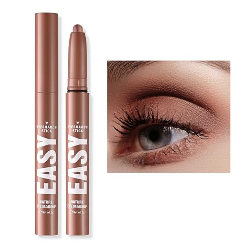 Cremefarbener Lidschatten-Stift mit auffälligem und modischem Augenstift, perfekt für verschiedene Make-up-Looks, wasserdichte Augen-Sticks Cremefarbener Lidschatten-Stift mit auffälligem und modischem Augenstift, perfekt für verschiedene Make-up-Looks, wasserdichte Augen-Sticks von Ruarby
