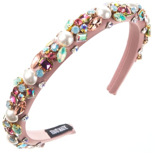 Elegante Haarreif mit Perlen Detail Mode Party Kopfbedeckung Casual Stirnbänder Kopfbedeckung Haarschmuck für Frauen Elegante Haarreif mit Perlen Detail Mode Party Kopfbedeckung Casual Stirnbänder Kopfbedeckung Haarschmuck für Frauen von Ruarby