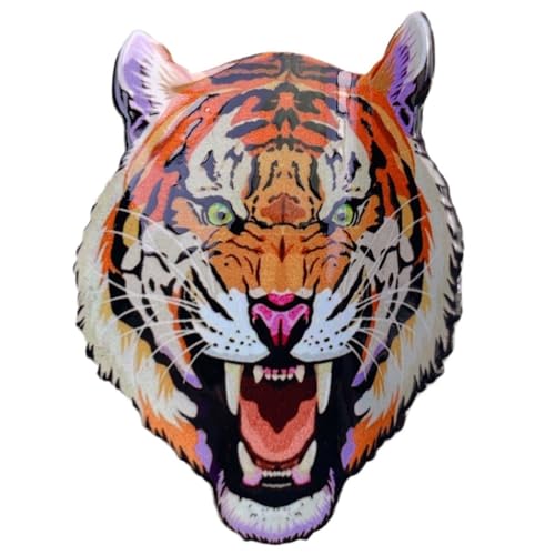 Haarspange mit Tierdruck, Acryl, langlebig, stilvolle Tierwelt-Haarspange für modische Frauen von Ruarby