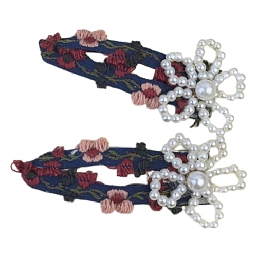 Mädchen Clip Haarnadel Perlen Stil Ornamente Cottagecore Für Frauen Mädchen Wälder Haarnadel Süße Cottagecore von Ruarby