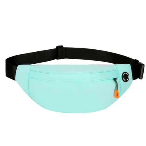 Modische Hüfttasche, einfache Bauchtasche, kleine Umhängetasche, wasserdichte Brusttasche mit verstellbarem Gurt, Gürteltasche, grün von Ruarby
