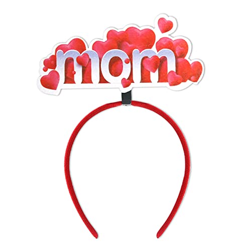 Muttertags-Stirnband mit Schild, Dekoration, Partygeschenk, Fotoautomaten-Haarschmuck für Frauen, Muttertags-Stirnbänder, Dekorationen, Partygeschenk von Ruarby