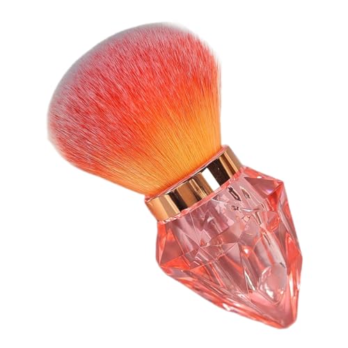 Nagelpinsel für Nägel mit Kristallform Griff Nägel Kunst Pulver Entferner Pinsel Sammler Pinsel Make-up Pinsel von Ruarby