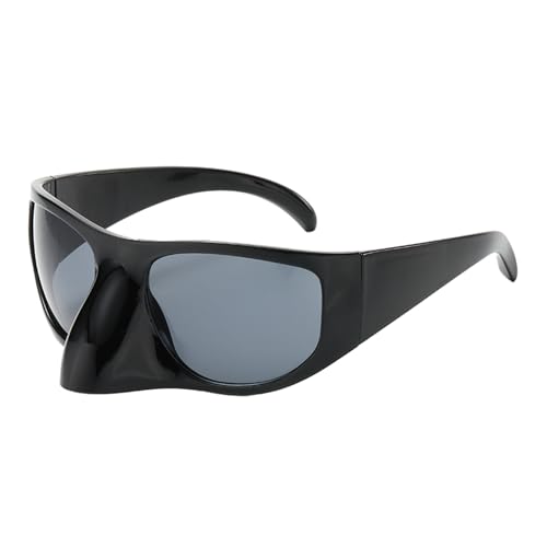 Ruarby Futuristische Sonnenbrille Für Mädchen Vintage Linse Brille Teenager Hiphop Trend Nachtclub Party Sonnenbrille Für Erwachsene Teenager Erwachsene Sonnenbrillen Set Sonnenbrille Für Lustige von Ruarby