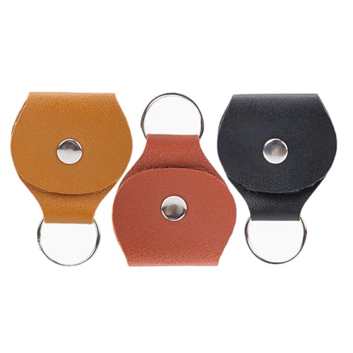 Ruarby Gitarrenplektrum-Behälter, Gitarrenzubehör, Werkzeug, Tasche, Gitarrenplektrum, Brieftasche, Gitarrenplektrum, Tasche, PU-Textur von Ruarby