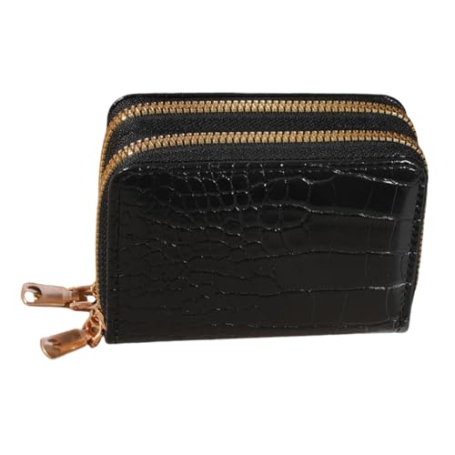 Ruarby Stilvolle Damen Kompakte Geldbörse mit Multi Card Storage PU Leder Prägung Münzbörsen für Frauen und Lady PU Leder Geldbörse, Schwarz , Mass Beauty Ruarby Stilvolle Damen Kompakte Geldbörse mit Multi Card Storage PU Leder Prägung Münzbörsen für Frauen und Lady PU Leder Geldbörse, Schwarz , Mass Beauty von Ruarby