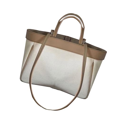 Ruarby Tragbare Wickeltasche aus Leder, praktisches Design, stilvolle Mutter, funktionale Mutter und Baby, einfach zu tragen, für Outdoor-Einkauf, Ledermutter, beige von Ruarby