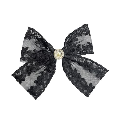 Spitzen-Haarschleifen für weibliche koreanische Haarspange, Frühlingspferdeschwanz-Clip, Damen-Haarhalter, rutschfeste Haarspangen, Haarschmuck von Ruarby