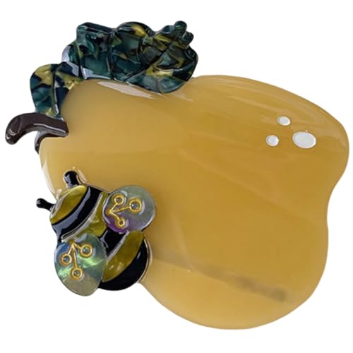 Stilvolle Haarspange aus Acetat, mit Birnenform, einzigartiges Design, Damen-Haarschmuck für stilvolle und trendige Frisuren Stilvolle Haarspange aus Acetat, mit Birnenform, einzigartiges Design, Damen-Haarschmuck für stilvolle und trendige Frisuren von Ruarby