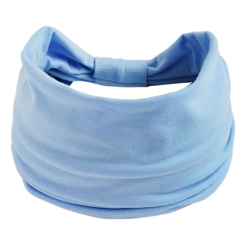 Stirnband, einfarbig, für Damen, Sport, Dusche, Make-up, Stirnband, weiche Köpfe zum Baden, Duschen, Waschen des Gesichts, elastische Stirnbänder für Damen, elastische Stirnbänder für Mädchen, von Ruarby