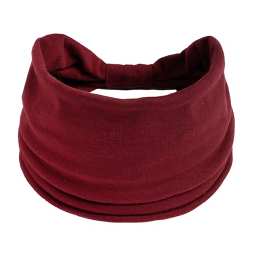 Stirnband, einfarbig, für Damen, Sport, Dusche, Make-up, Stirnband, weiche Köpfe zum Baden, Duschen, Waschen des Gesichts, elastische Stirnbänder für Damen, elastische Stirnbänder für Mädchen, von Ruarby