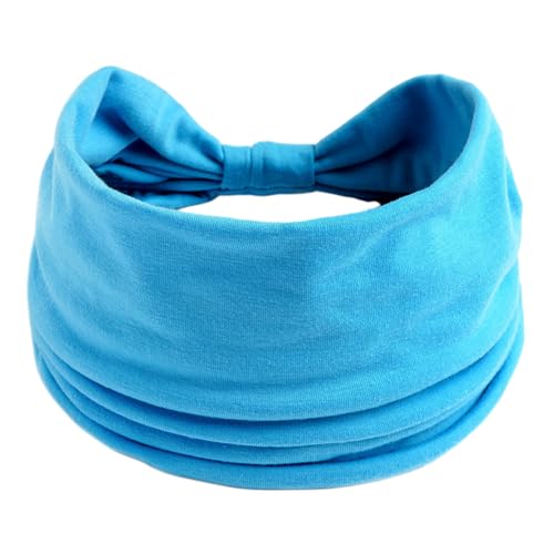 Stirnband, einfarbig, für Damen, Sport, Dusche, Make-up, Stirnband, weiche Köpfe zum Baden, Duschen, Waschen des Gesichts, elastische Stirnbänder für Damen, elastische Stirnbänder für Mädchen, von Ruarby