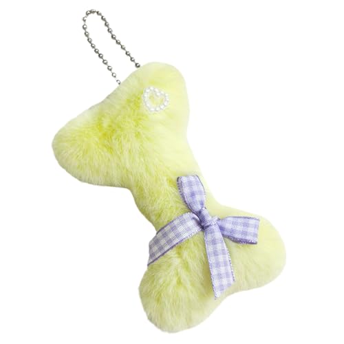 Textilien Kleidung Accessoires Tuch Kunst Brosche Pin Trendsetter Plüsch Knochen Brosche für Persönlichkeit Mode Statements Damen Stilvoll Pin, Back opening, Wie beschrieben von Ruarby