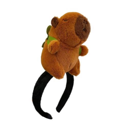 Weiche Kapibala-Stirnbänder, Cartoon, einzigartiger Haarreifen, mehrere Stile, Kopfschmuck für Alltag und Partys von Ruarby