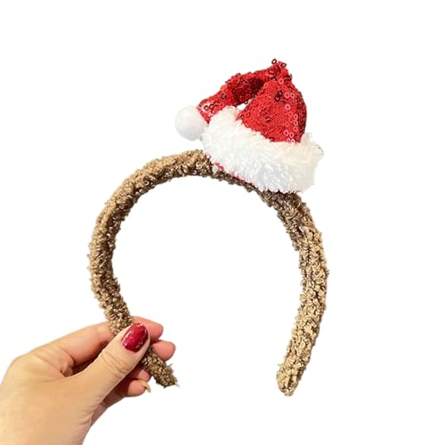 Weihnachtsdekoration Bowknot Hut Stirnband Festival Urlaub Kopfschmuck Weihnachten Haarspange Party Haarschmuck Zubehör Party Stirnband Urlaub Stirnband Festliches Stirnband von Ruarby