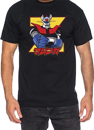 RUBBER DUCK Mazinger Z Herren T-Shirt Baumwolle Weich und bequem! Zeigen Sie Ihre Liebe für diesen klassischen japanischen Anime mit einem exklusiven Design Jeder Anlass Casual oder als Geschenk von von Rubber Duck