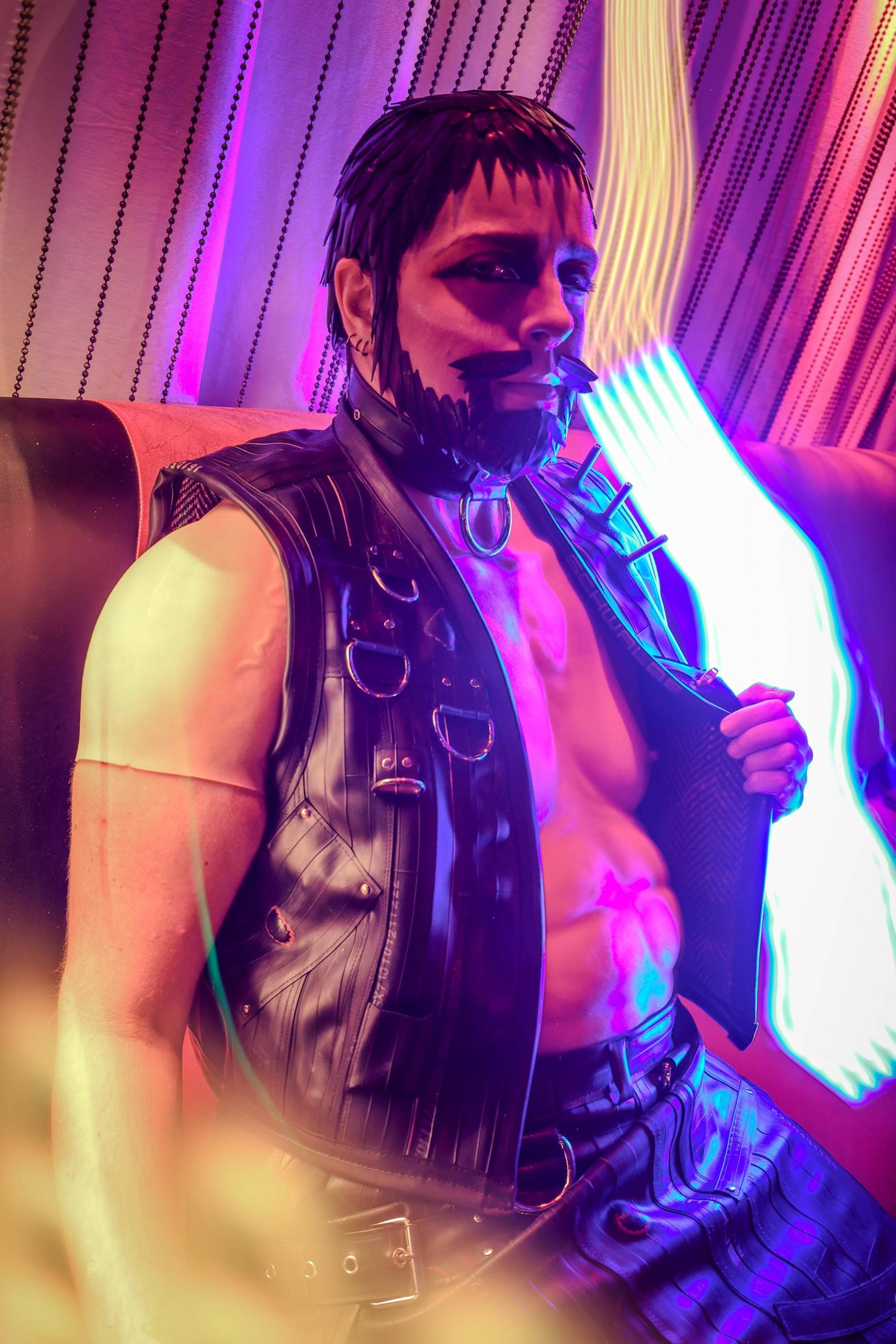 Biker-Weste | M/L - Handgemacht in Berlin von RubberBearBerlin