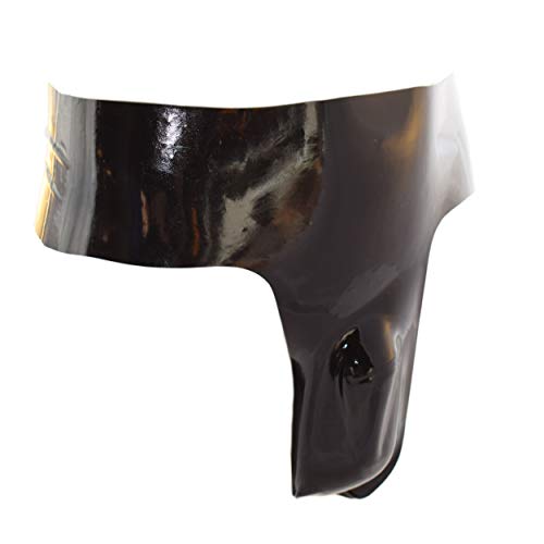 Rubberfashion Latex Slip - Latexslip Kurze Hot Pants schmal mit Ausbuchtung - Latex Dessous für Herren Schwarz 0.4mm L Rubberfashion Latex Slip - Latexslip Kurze Hot Pants schmal mit Ausbuchtung - Latex Dessous für Herren Schwarz 0.4mm L von Rubberfashion