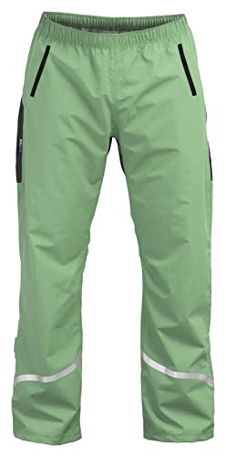 Rubberneck NXSVN Fahrrad Regenhose Atmungsaktiv, Reflektierend mit 3M Reflektoren Grün Größe XL von Rubberneck