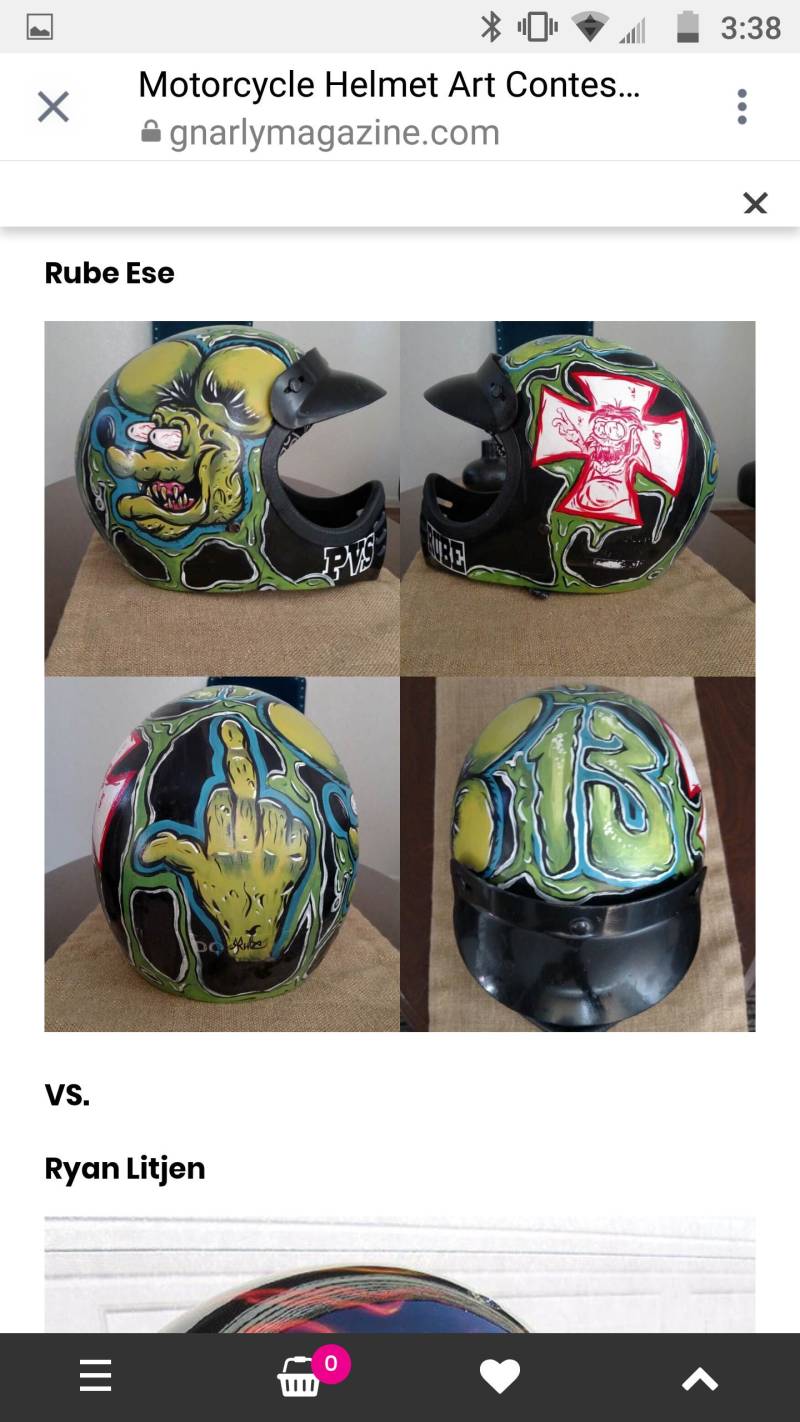 Vintage Mx Helm Vintage Mx Helm von RubesqueStudio