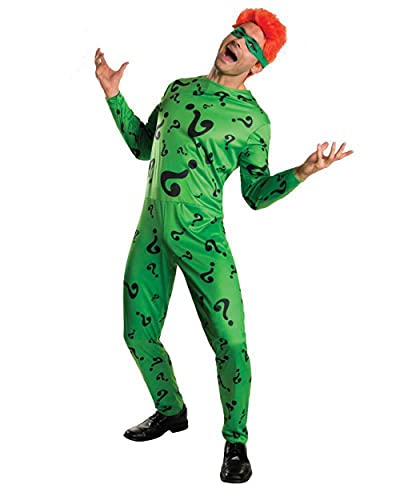 Adult Batman Forever The Riddler Fancy Dress Costume Large von Rubie's
