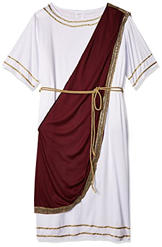 Forum Novelties Herren-Kostüm Mighty Caesar in Übergröße, rot/weiß, XXX-Large von Rubie's