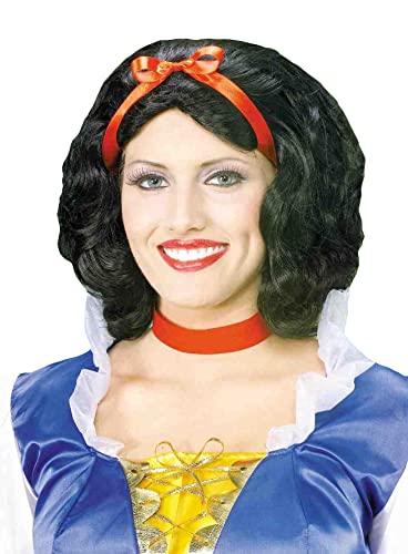 Forum Snow White Wig, Black, One Size Forum Snow White Wig, Black, One Size von Rubie's