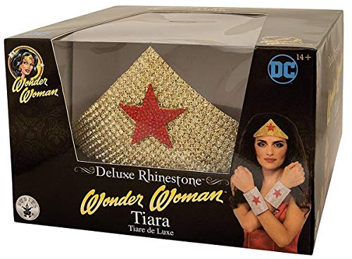 Rubie's Costume Co. Damen Diadem, Strass, Wonder Woman, Einheitsgröße von Rubie's