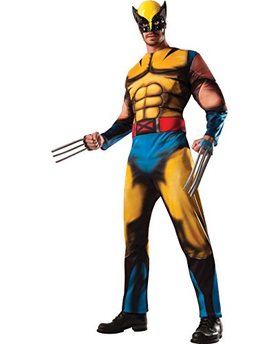 Rubie's Kostüm Herren Marvel Universe Deluxe Erwachsene Wolverine Kostüm, siehe abbildung, Standard von Rubie's