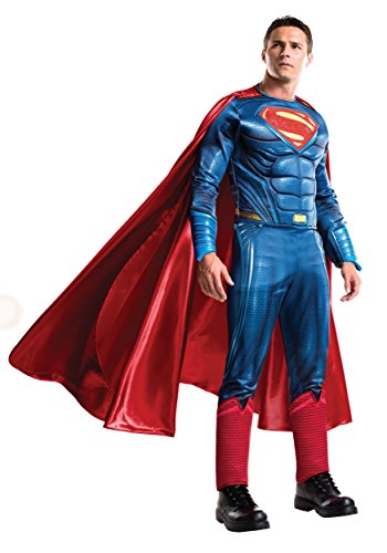 Rubie's Herren Batman v Superman: Dawn of Justice Grand Heritage Superman Kostüm, Multi, X-Large von Rubie's