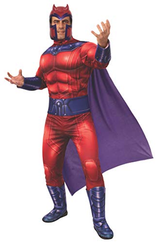 Rubie's Herren Marvel Universe Deluxe Magneto Maske Kostüme in Erwachsenengröße, Farbe wie abgebildet, Standard von Rubie's